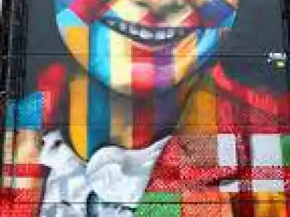 &bdquo;Lasst mich ich selbst sein&ldquo;: Ein Wandbild  im Norden Amsterdams zeigt Anne Frank.