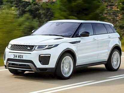 Attraktiv und erfolgreich: das Einstiegmodell  Range Rover Evoque.