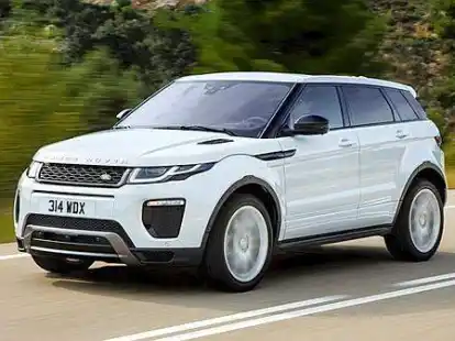Attraktiv und erfolgreich: das Einstiegmodell  Range Rover Evoque.