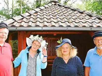 <p>Organisieren das B&uuml;rgerfr&uuml;hst&uuml;ck am 6. August: Heinz Peters, Hildburg Hollmann-Peters, Marlies Schweers-Weihe und Gerd Rosenbohm (von links).</p>