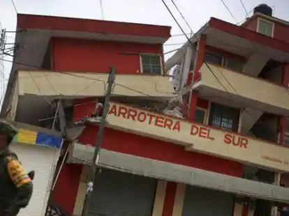 Erdbeben-Sch&auml;den in Mexiko &ndash; und das Land kommt nicht zur Ruhe. Nun trifft auch noch der Wirbelsturm &bdquo;Katia&ldquo; das Land.