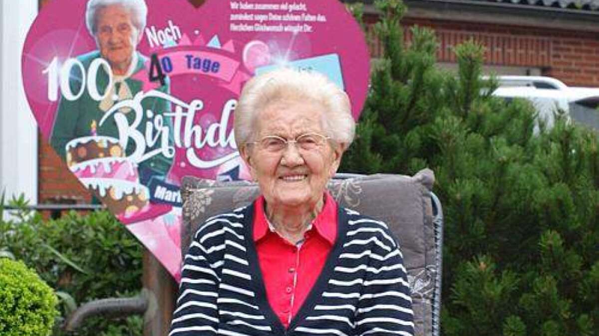 Maria Rolfes feiert heute 100. Geburtstag