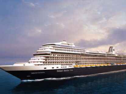 Lange Tradition: Die &laquo;Nieuw Statendam&raquo; ist bereits das sechste Schiff von Holland America mit diesem Namen.