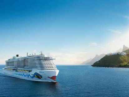 Erstes LNG-Schiff: Die &laquo;Aida Nova&raquo; f&auml;hrt ab Ende 2018 auf den Kanaren.