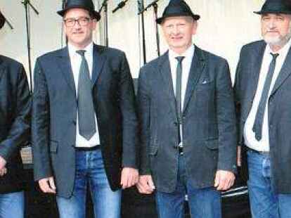 Die &bdquo;Whiskey Brothers&ldquo; laden am kommenden Samstag zur &bdquo;A Capella Night&ldquo; nach Bunnen ein.