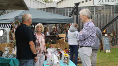 Der Bauern- und Handwerkermarkt in Gehlenberg stie&szlig; wieder auf gro&szlig;e Resonanz.