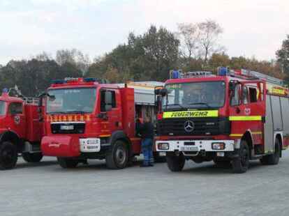 Umzug ins neue Geb&auml;ude der Freiwilligen Feuerwehr Wildeshausen an die Krandelstra&szlig;e.