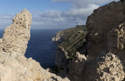 Die als Dingli Cliffs bekannte Steilküste im Süden der Insel Malta. (Foto: Thomas Schulze/dpa)