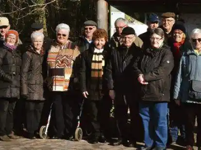 Zusammen unterwegs:  Ortsverb&auml;nde Hude und Falkenburg/Bergedorf des Sozialverbandes Deutschland-SoVD.