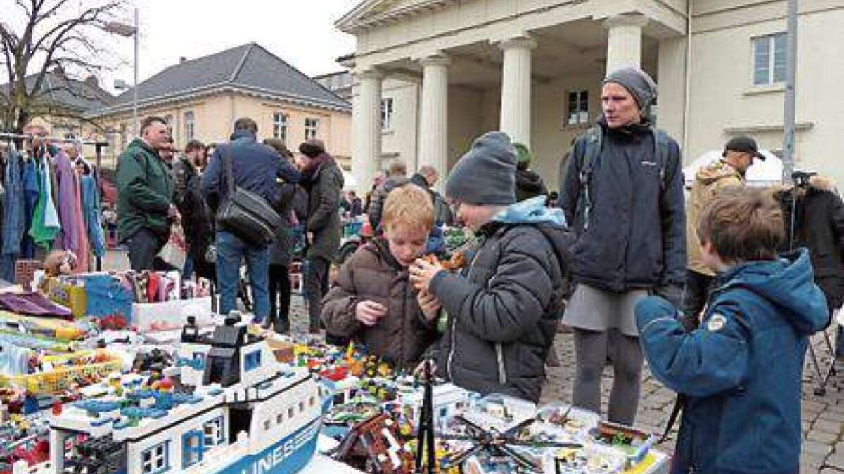 Schlossfloh bei herrlichem Wetter