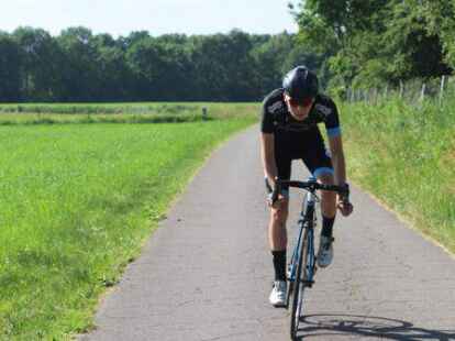 Rennrad-Talent Felix Dierking kommt ganz schn rum