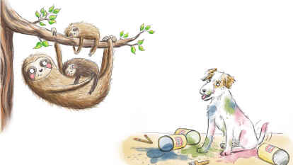 Ein Illustration von Petra Bergmann