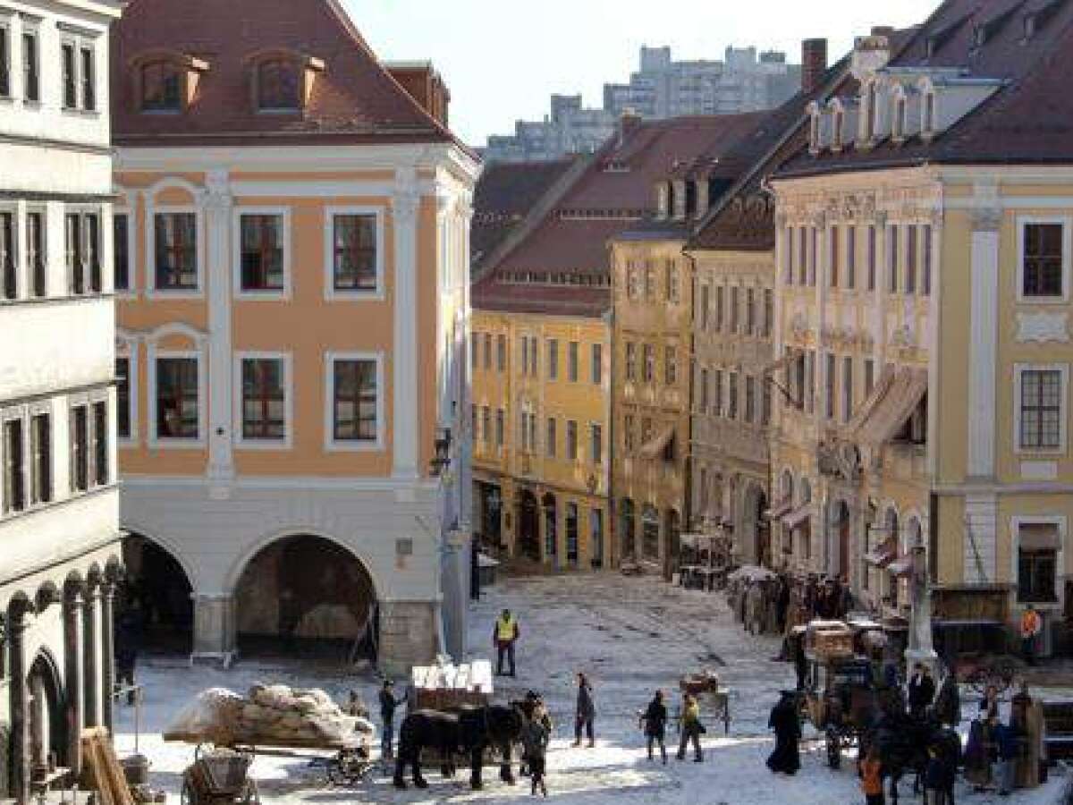 Historische Altstadt Görlitz eine lebendige Kulisse