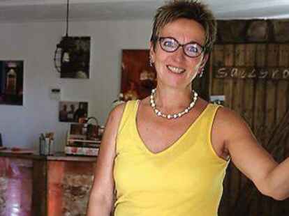 Regine Kniebeler freut sich dar&uuml;ber, dass ihre Salzgrotte bei den Menschen  gut ankommt.