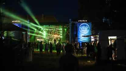 Andy ist auf einem Tennisturnier 2018