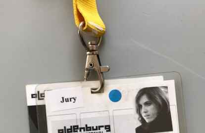 Filmfest-Ausweis von Stacy Cochran: Ihre Zeit in der Jury war f&uuml;r die Regisseurin eine inspirierende Erfahrung.