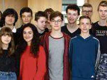 <p>Empfang: Die Sch&uuml;lergruppe aus Bergamo besuchte auch das Cloppenburger Rathaus. </p>