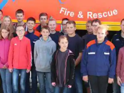 Ausflug nach Hamburg: Die Jugendfeuerwehr Beckeln besichtigte den Flughafen in der Hansestadt.