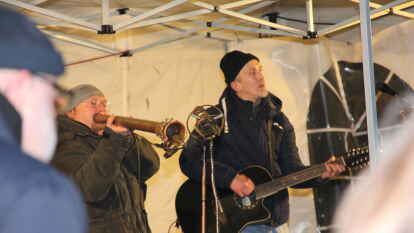 Licht und Feuer - Innenstadtfest am Abend in Wildeshausen