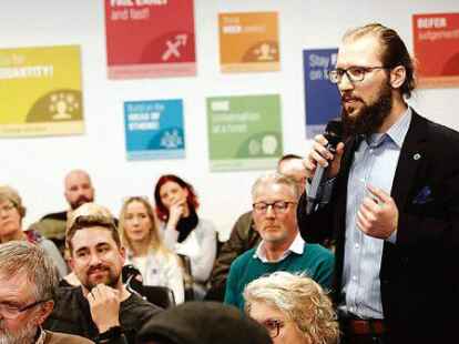 Warb bei den Pflegekr&auml;ften f&uuml;r die Mitgliedschaft in Berufsverb&auml;nden: Stefan Schwark