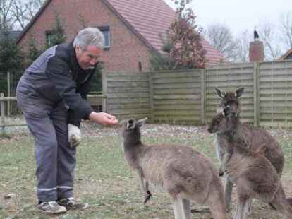 Auf ihrem Grundst&uuml;ck halten sich Verona und Horst Lenz Tiere.