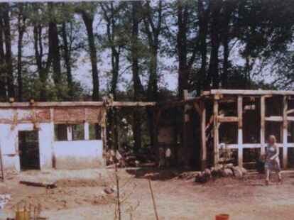 Das Haus an der Krim 1 in D&ouml;tlingen im Umbau