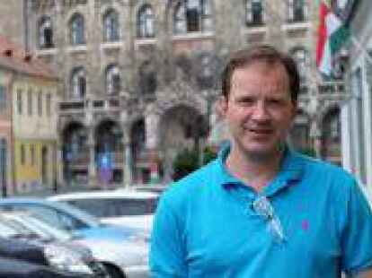 Jan Mainka in Budapest. (Foto: Will)
