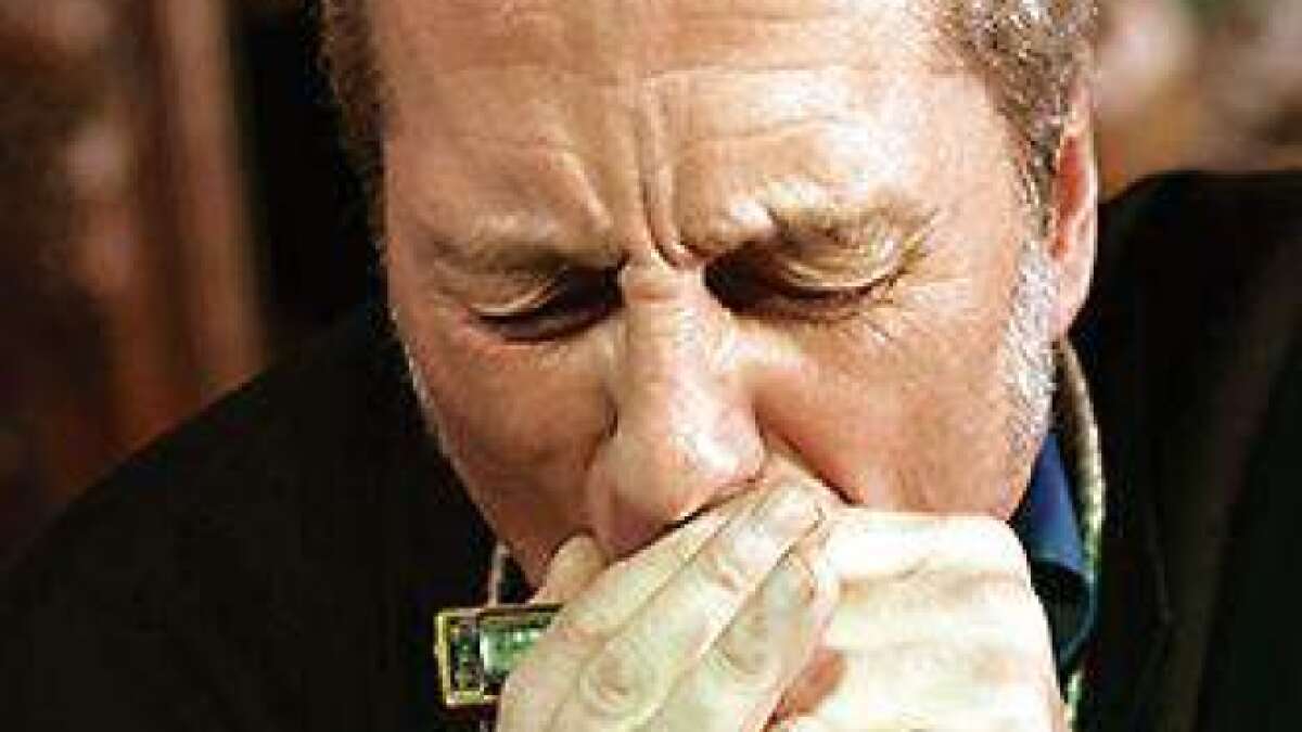 Frank Rihm spielt klassischen Blues