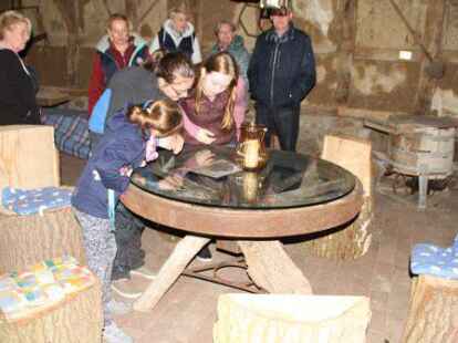 Der runde Tisch sorgte f&uuml;r besonders viel Ausfmerksamkeit bei den G&auml;sten.