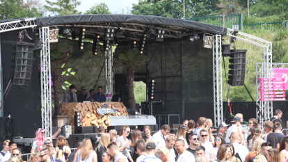 Party-Stimmung auf der 