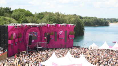 Party-Stimmung auf der 