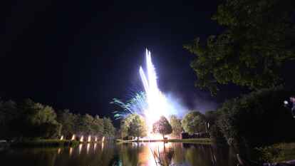 Ein optischer Genuss war erneut die Auftaktveranstaltung am Pfingstonntag zum Gildefest 2019 in Wildeshausen. Holger Becker dirigierte die Serenade