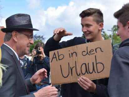 KGS Rastede: Verabschiedung des Schulleiters Gerd Kip.