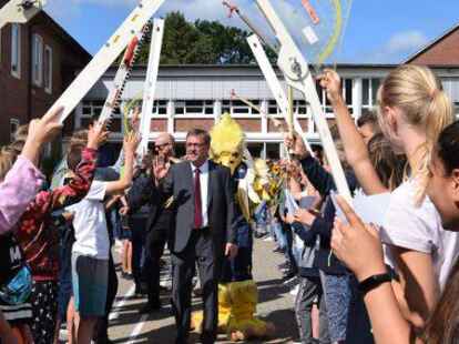 KGS Rastede: Verabschiedung des Schulleiters Gerd Kip.