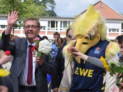KGS Rastede: Verabschiedung des Schulleiters Gerd Kip.