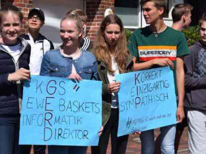 KGS Rastede: Verabschiedung des Schulleiters Gerd Kip.