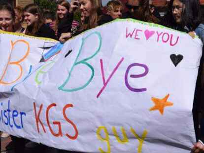 KGS Rastede: Verabschiedung des Schulleiters Gerd Kip.