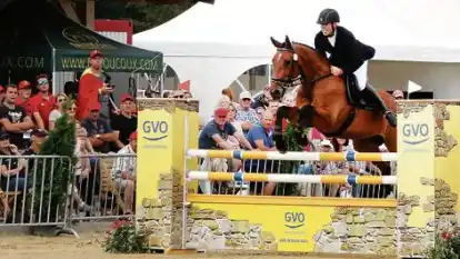 Sprangen auf Platz zwei: Bart Hermans und Gorki van de Pertjeshoeve aus dem belgischen Team.
