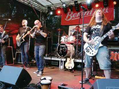 Hardrock: Wendigo rockten die Nachtschichtb&uuml;hne.