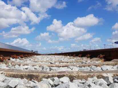 Schienennetz am Jade-Weser-Port