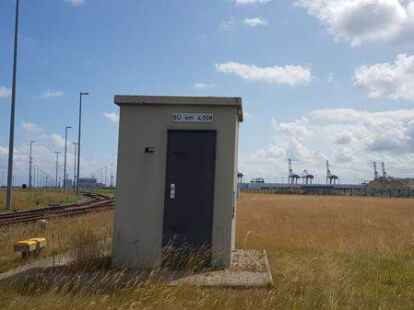 Schienennetz am Jade-Weser-Port