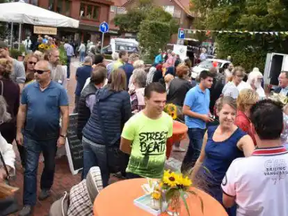 Am Wochenende war in Ganderkesee der Herbstmarkt mit angeschlossenen Veranstaltungen. Gutes Wetter lockte viele Besucher.