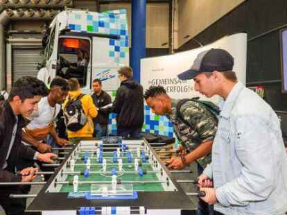 Auf der &bdquo;Job4u&ldquo; gab es viel zu entdecken.