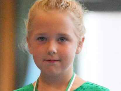 Gewann Bronze im Jahrgang 2010: Neele Kl&auml;hn vom TuS Glarum.