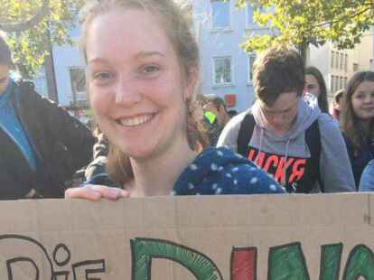 Nele Wiesner, 22, studiert Umweltwissenschaften.