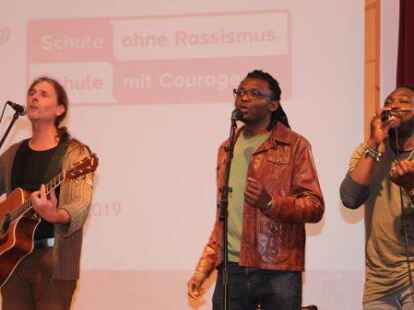 Revolution R setzten den musikalischen Schlusspunkt der Feierstunde.