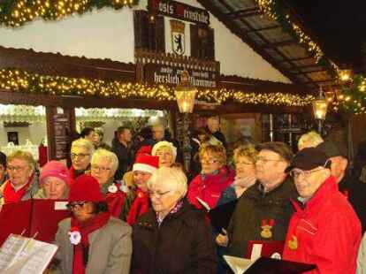 Der Winterzauber-Markt in Hude ist am Freitag gestartet.
