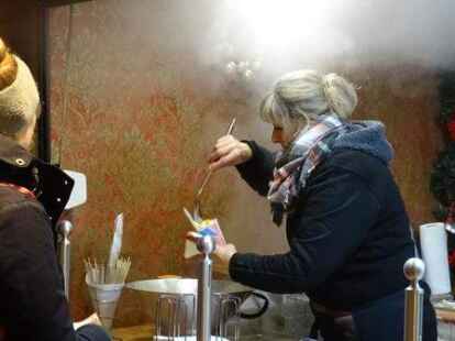 Der Winterzauber-Markt in Hude ist am Freitag gestartet.