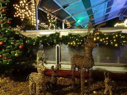 Der Winterzauber-Markt in Hude ist am Freitag gestartet.