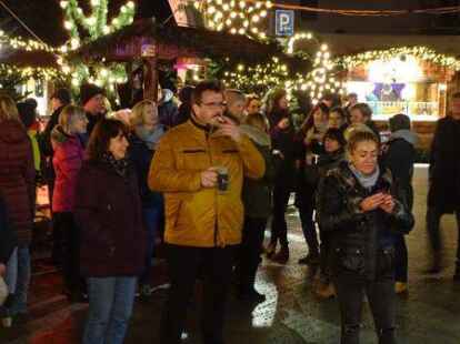Der Winterzauber-Markt in Hude ist am Freitag gestartet.